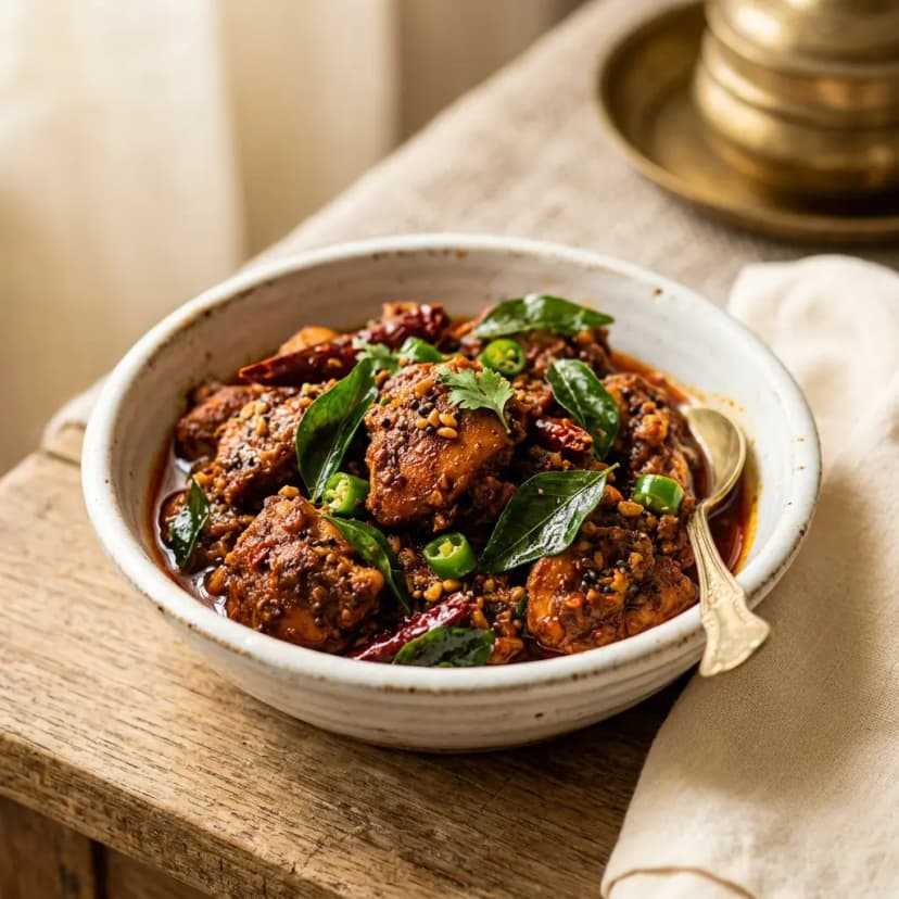 Andhra Chicken Pickle (Halaal)